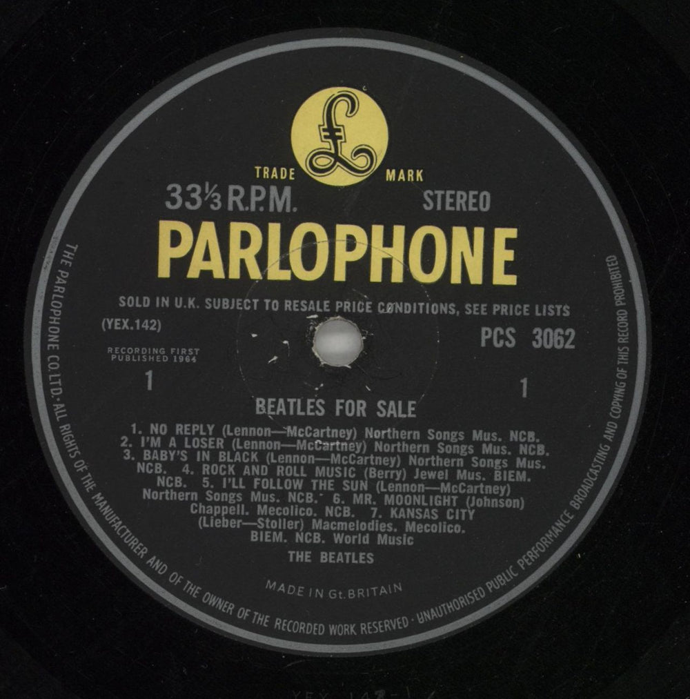 The Beatles Beatles For Sale - 1st - EX UK vinyl LP album (LP record) BTLLPBE588468