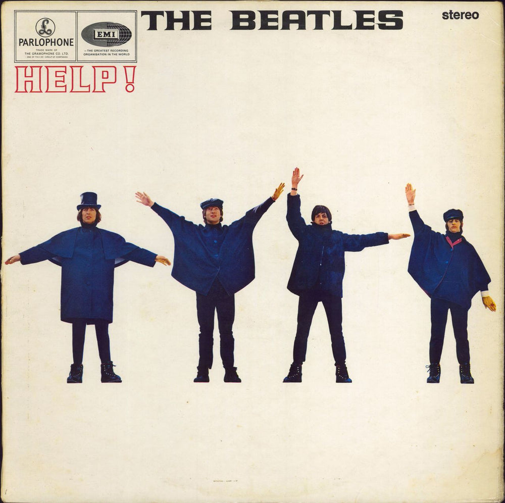 The Beatles Help! - One Box - Stereo - EX UK vinyl LP album (LP record) PCS3071