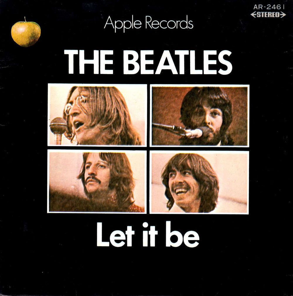 The Beatles Let It Be - 1st - Red - Y400 Japanese 7" vinyl single (7 inch record / 45) AR-2461