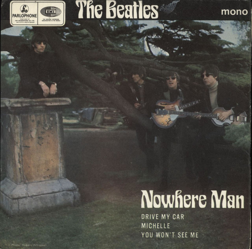 The Beatles Nowhere Man - 2nd - EX UK 7" vinyl single (7 inch record / 45) GEP8952