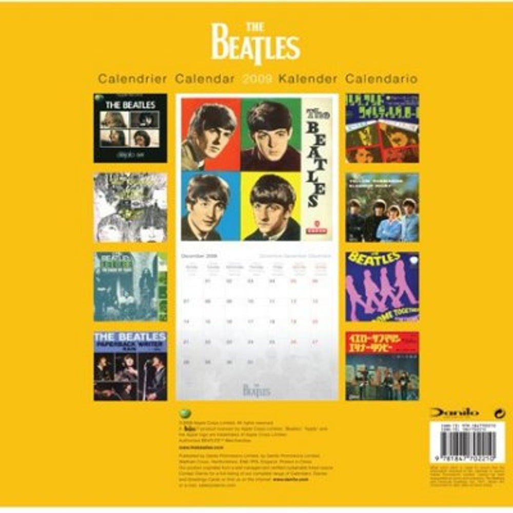 The Beatles Official Calendar 2009 UK calendar BTLCAOF430893