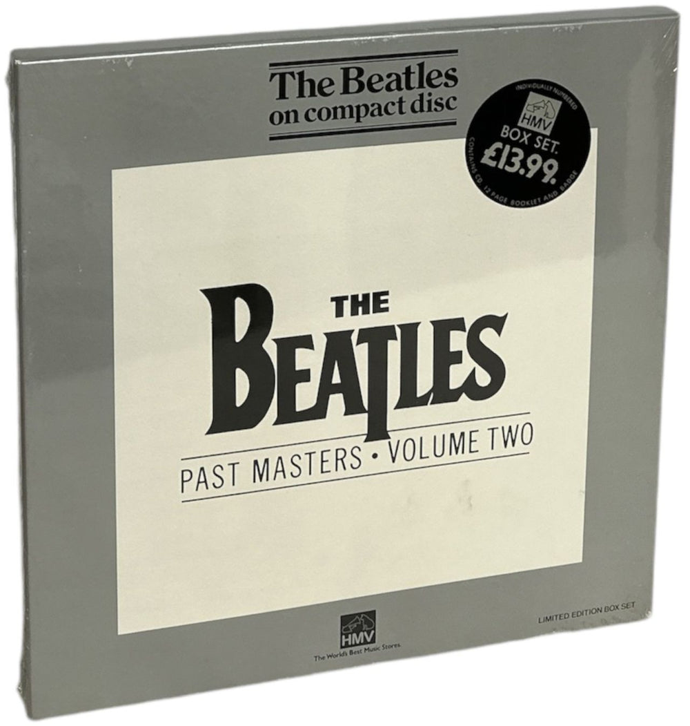 The Beatles Past Masters - Volume Two - Sealed UK CD Album Box Set BEACD25/10