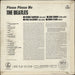 The Beatles Please Please Me - 1st/2nd Transitional Pressing UK vinyl LP album (LP record)