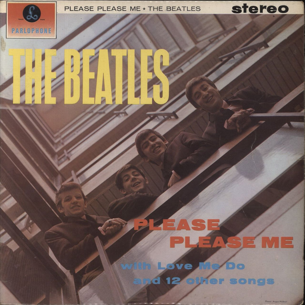 The Beatles Please Please Me - 5th - G UK vinyl LP album (LP record) PCS3042