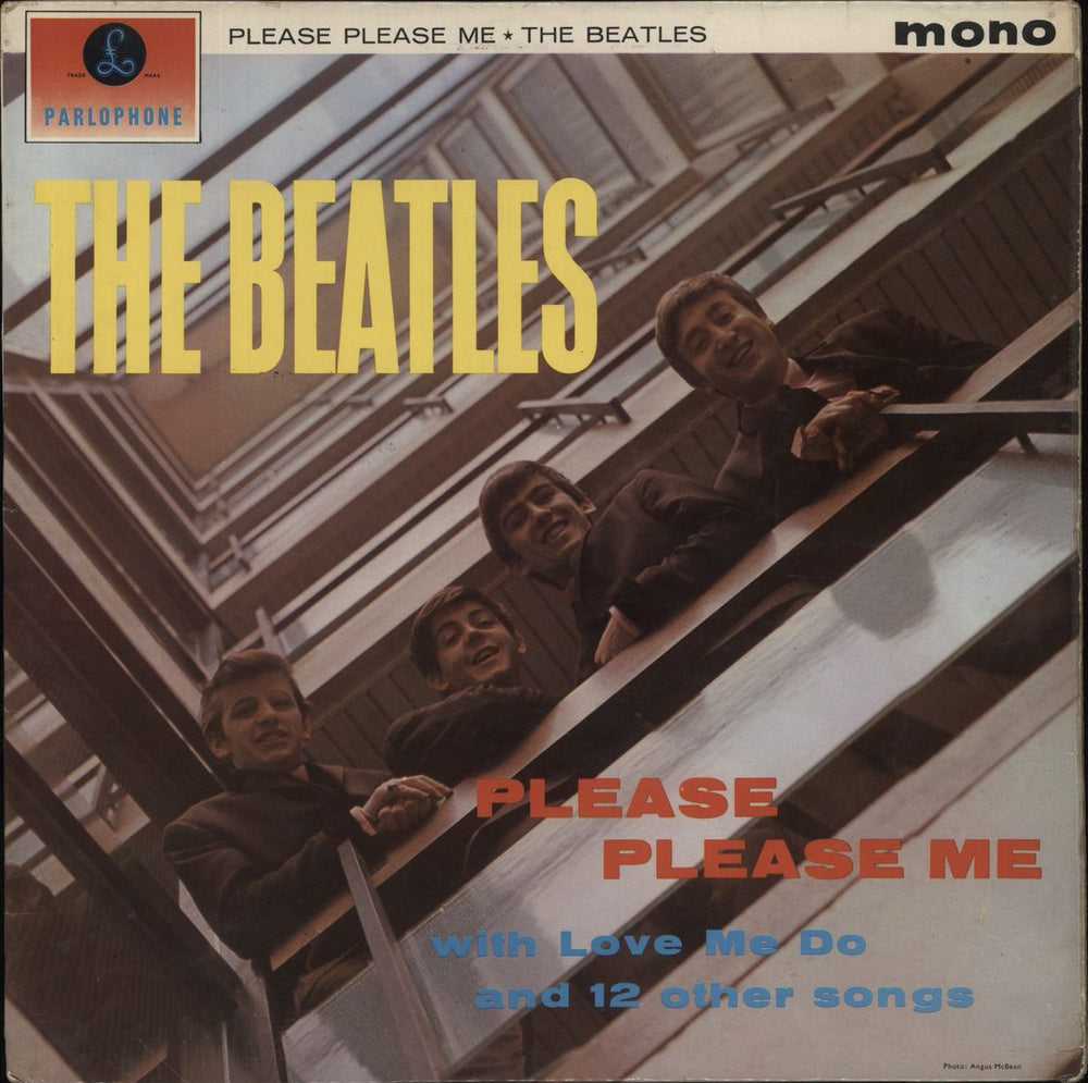 The Beatles Please Please Me - 5th G&L - VG UK vinyl LP album (LP record) PMC1202