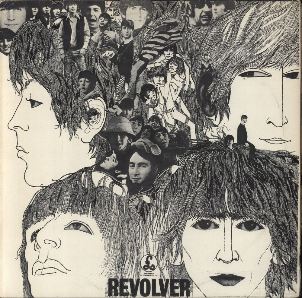 The Beatles Revolver Portugese vinyl LP album (LP record) 8E07204097