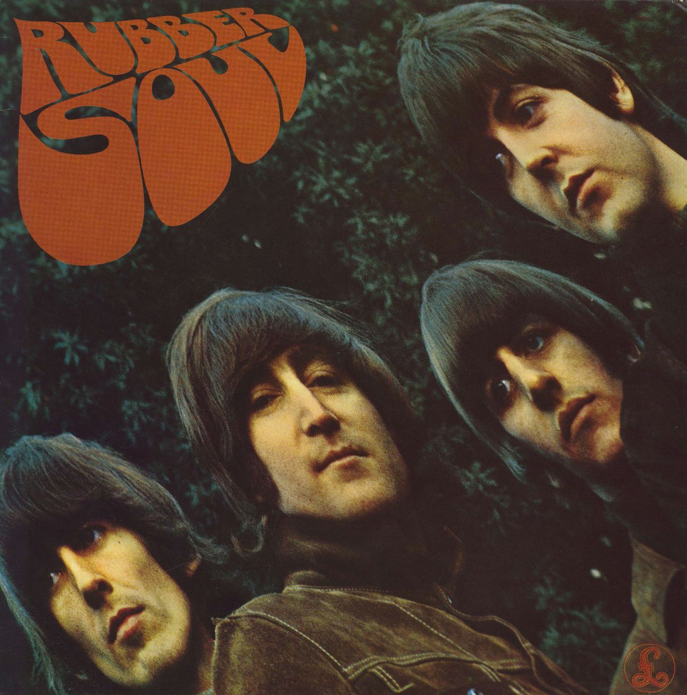 The Beatles Rubber Soul - All Rights - barcoded UK vinyl LP album (LP record) PCS3075