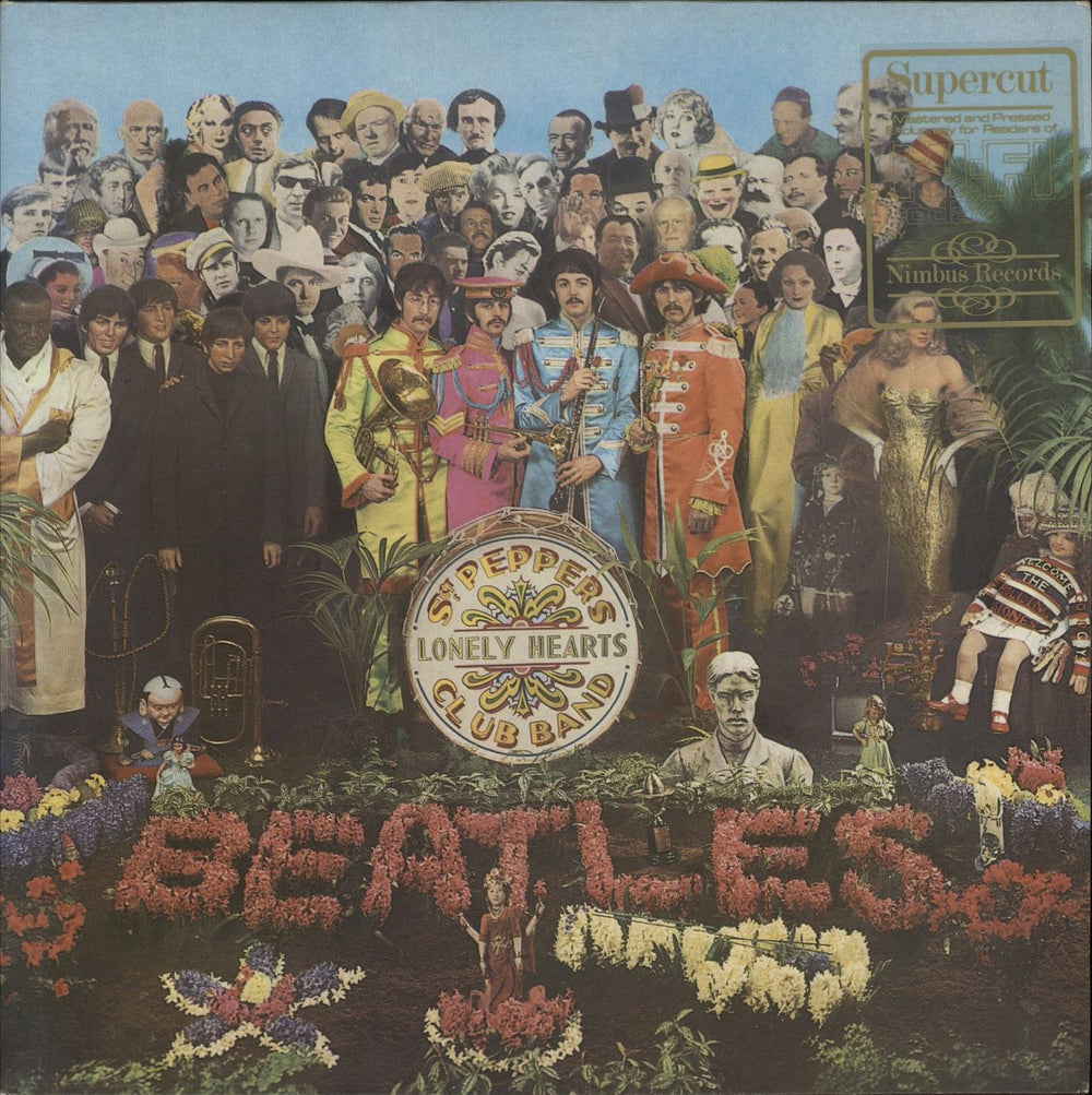 The Beatles Sgt. Pepper's Lonely Hearts Club Band - Nimbus UK vinyl LP album (LP record) PCS7027