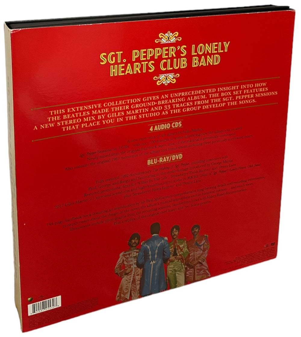 The Beatles Sgt. Pepper's Lonely Hearts Club Band - Super Deluxe Edition UK CD Album Box Set BTLDXSG826380