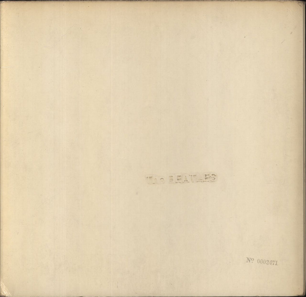 The Beatles The Beatles [White Album] - 1st <2500 - VG UK 2-LP vinyl record set (Double LP Album) PMC7067-8