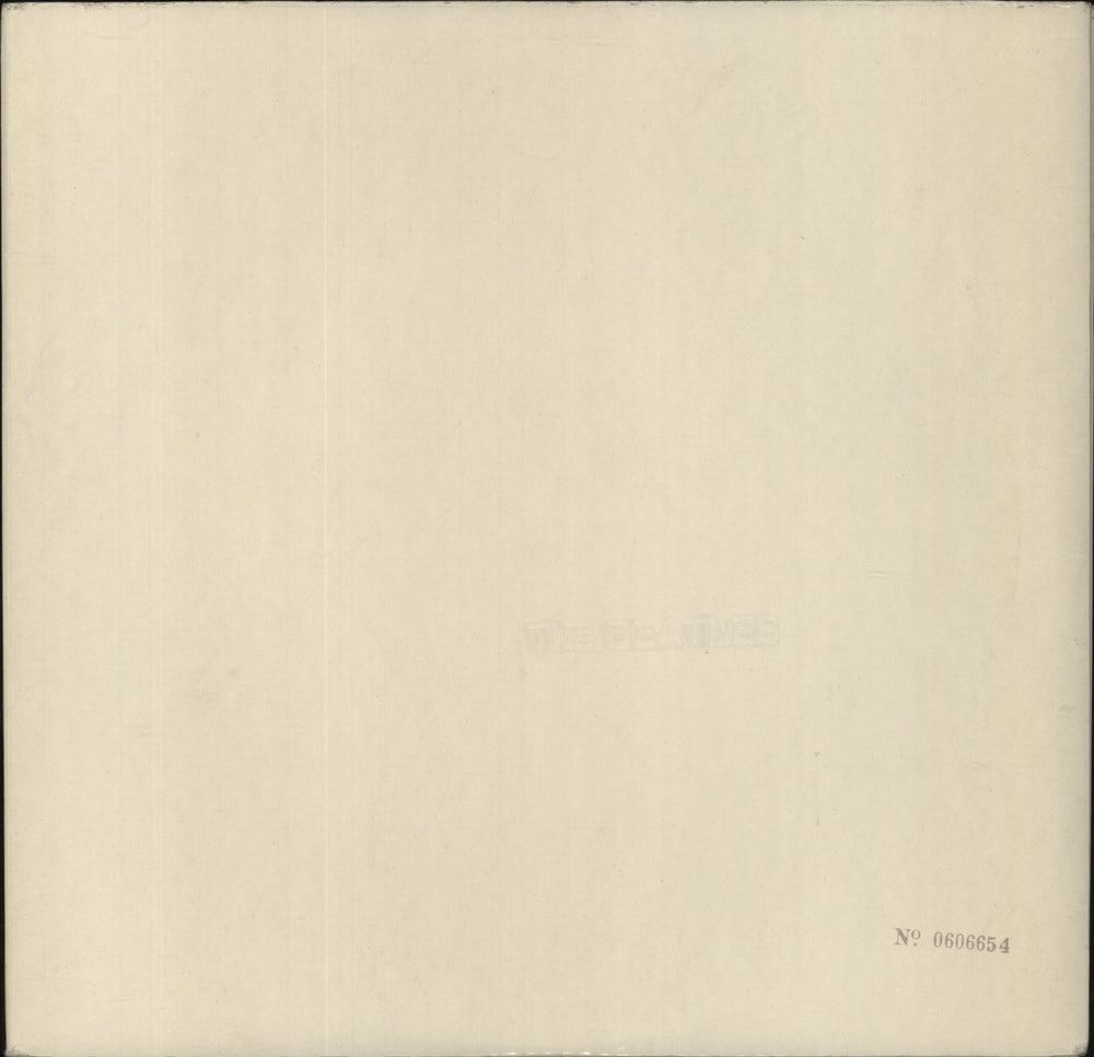 The Beatles The Beatles [White Album] - 1st (b) - EX/VG UK 2-LP vinyl record set (Double LP Album) PMC7067-8