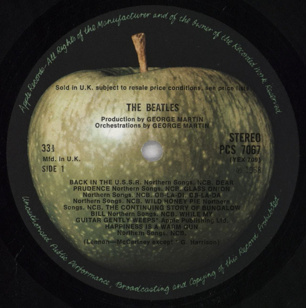 The Beatles The Beatles [White Album] - 1st UK 2-LP vinyl record set (Double LP Album) BTL2LTH298583
