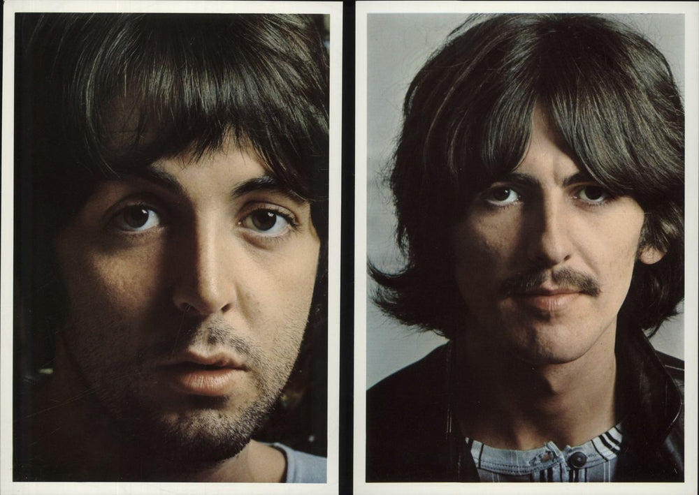 The Beatles The Beatles [White Album] - 1st UK 2-LP vinyl record set (Double LP Album) PCS7067-8