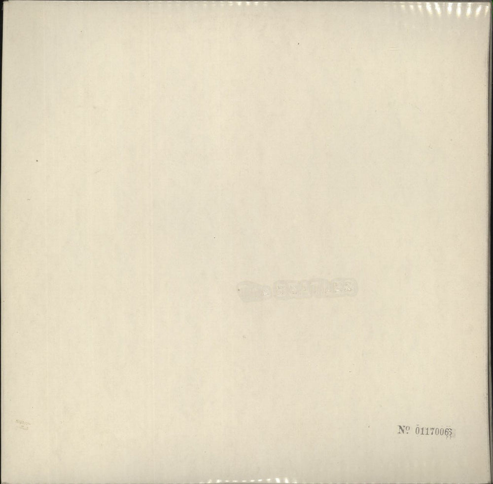 The Beatles The Beatles [White Album] - 2nd - No inners/portraits UK 2-LP vinyl record set (Double LP Album) PCS7067-8