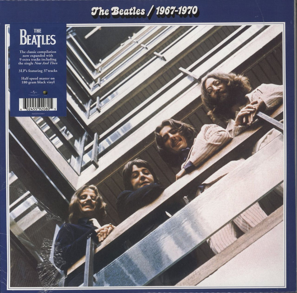 The Beatles The Blue Album 1967-1970 (2023 Edition) - Black Vinyl - Sealed UK 3-LP vinyl record set (Triple LP Album) 5592080