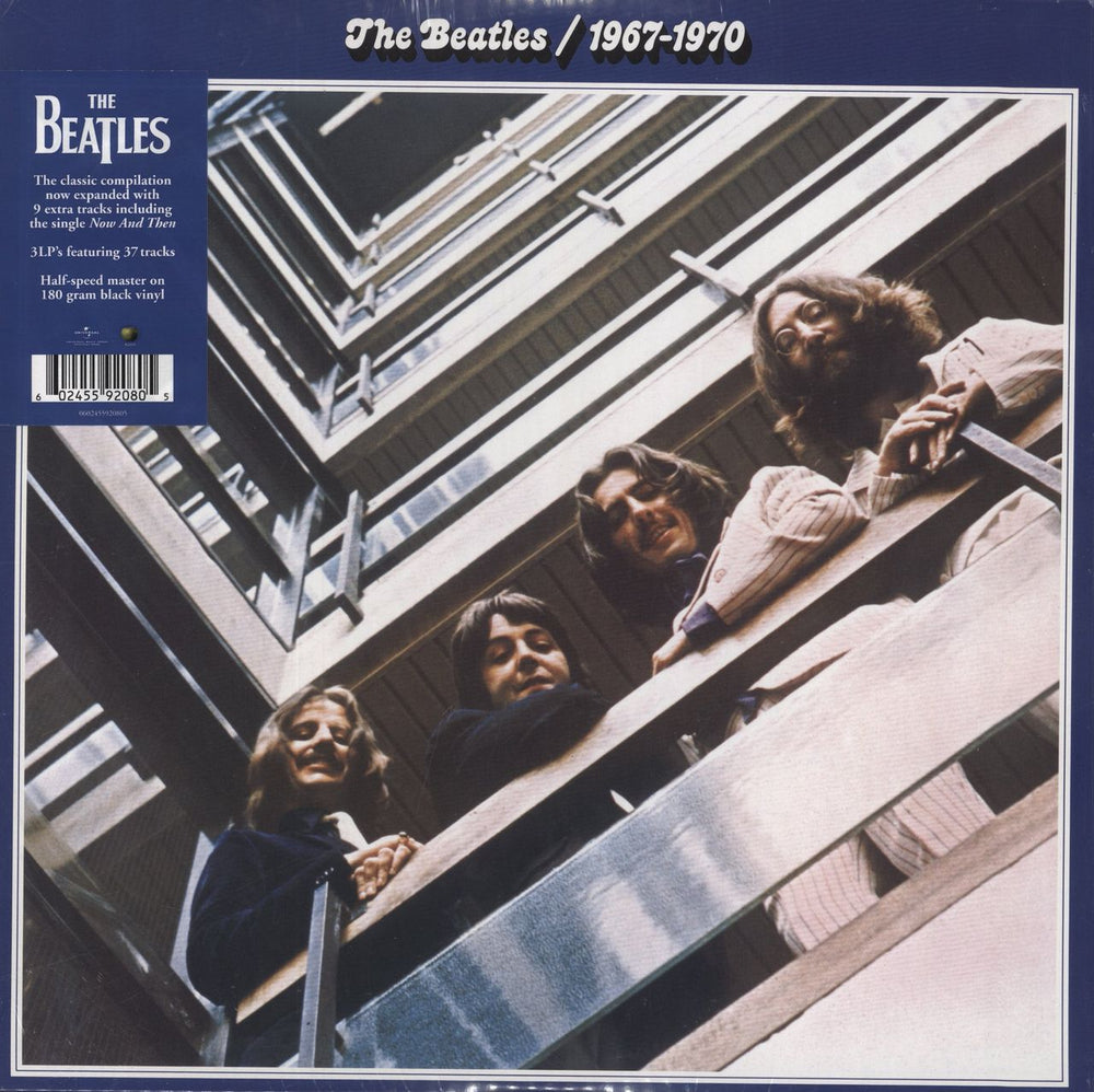 The Beatles The Blue Album 1967-1970 (2023 Edition) - Black Vinyl UK 3-LP vinyl record set (Triple LP Album) 5592080