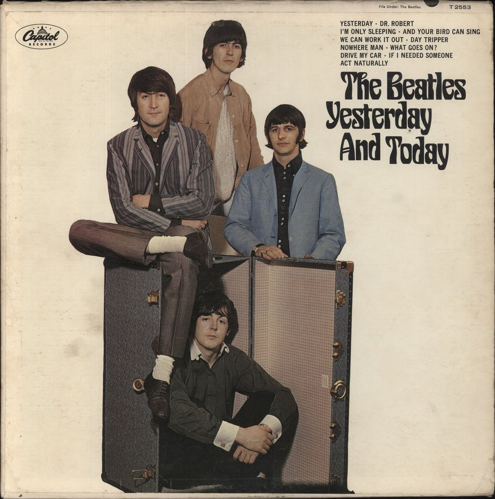 The Beatles Yesterday And Today 2nd - Mono US vinyl LP album (LP record) T2553