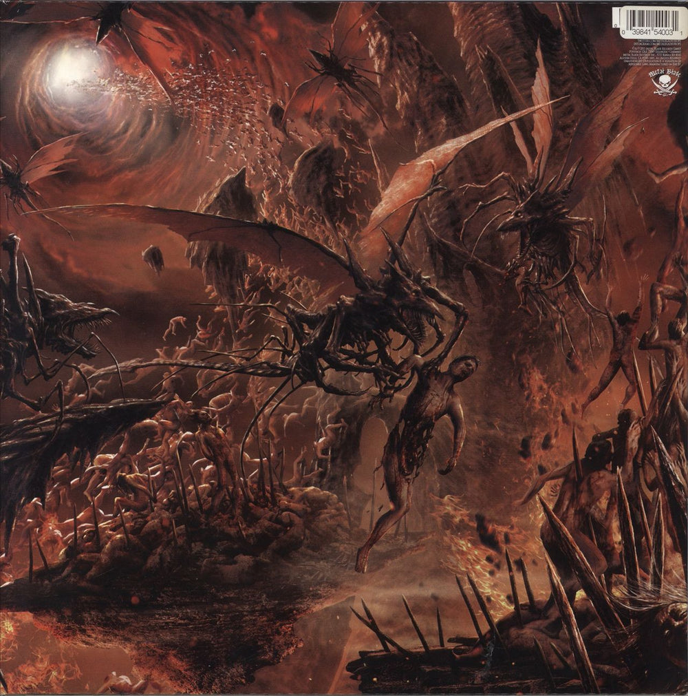 The Black Dahlia Murder Abysmal -  Orange with Red Splatter Vinyl + 7" German vinyl LP album (LP record) 039841540031