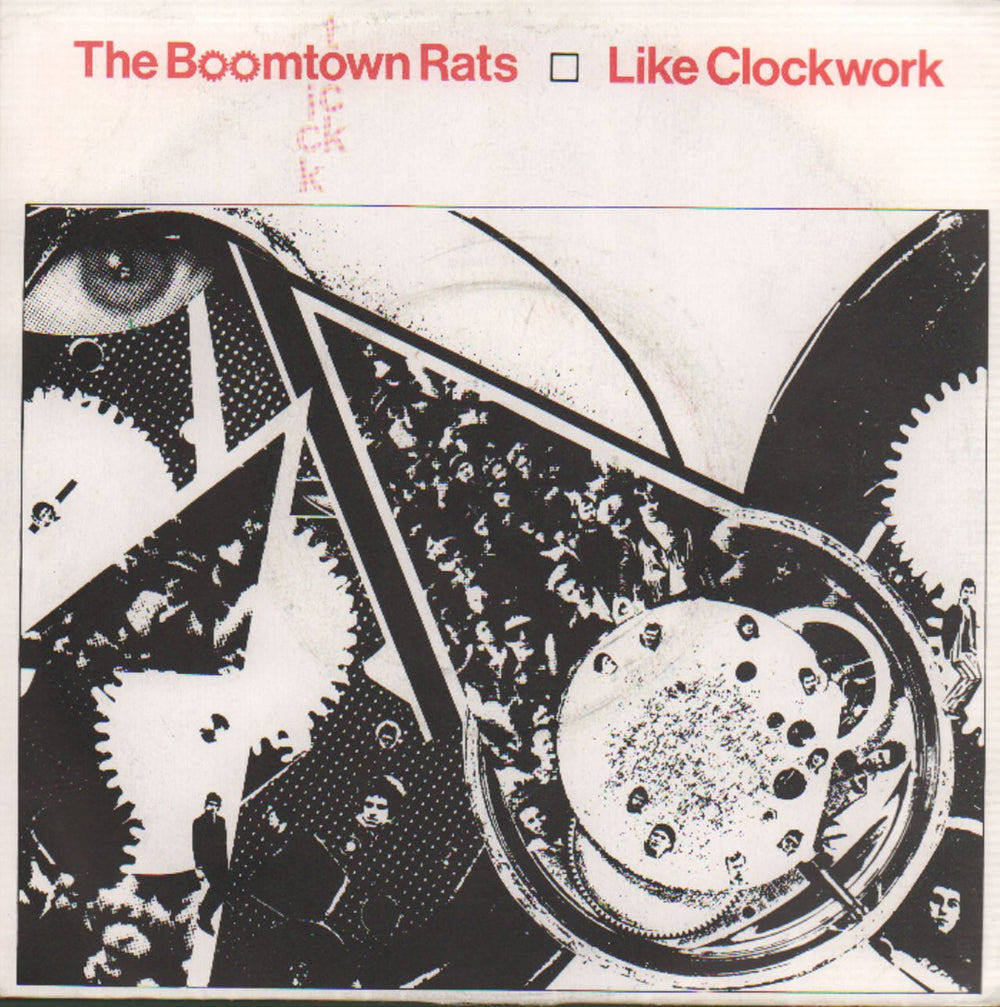 The Boomtown Rats Like Clockwork - P/S UK 7" vinyl single (7 inch record / 45) ENY14