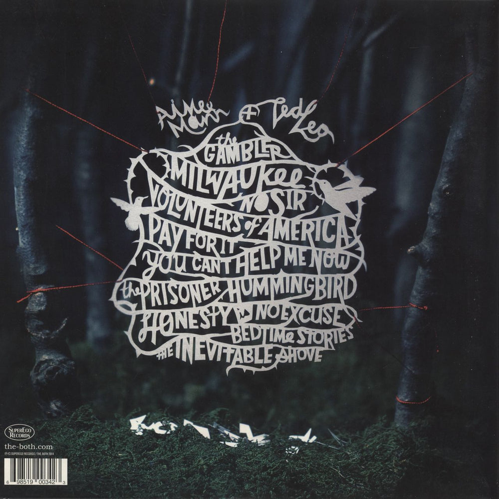 The Both The Both - Blue Vinyl US vinyl LP album (LP record) 698519003423