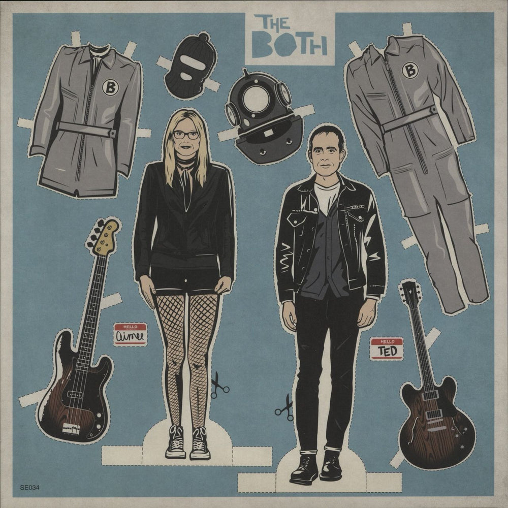 The Both The Both - Blue Vinyl US vinyl LP album (LP record)