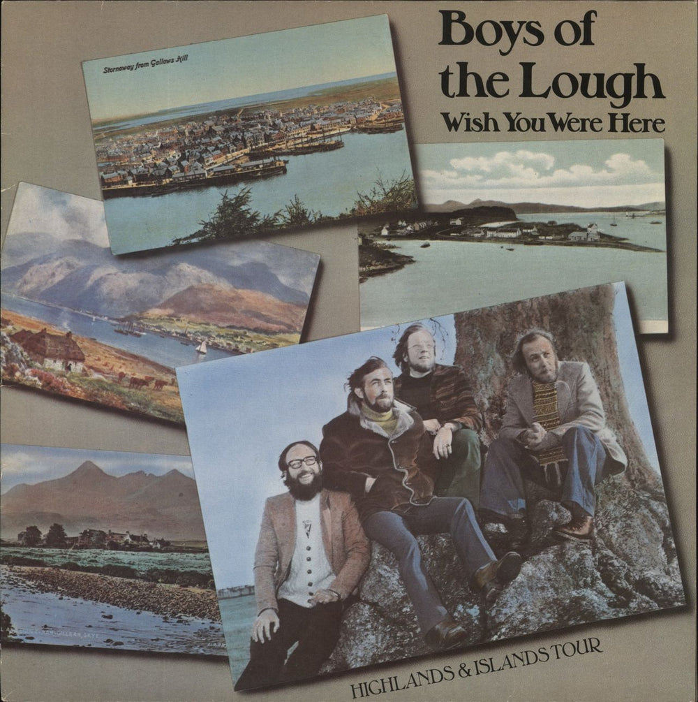 The Boys Of The Lough Wish You Were Here UK vinyl LP album (LP record) TRA359