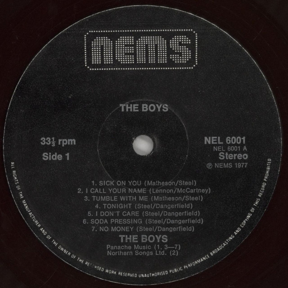 The Boys (Punk) The Boys - Fully Autographed UK vinyl LP album (LP record) THBLPTH858149
