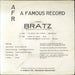 The Bratz The Bratz Are Coming UK 7" vinyl single (7 inch record / 45)