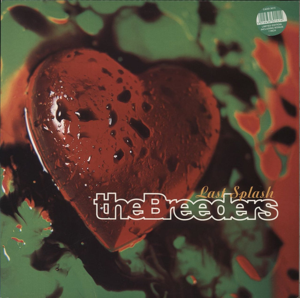 The Breeders Last Splash + 7" UK vinyl LP album (LP record) CADD3014