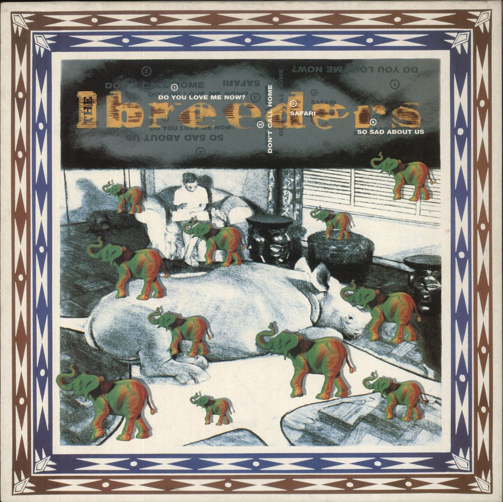 The Breeders Safari UK 12" vinyl single (12 inch record / Maxi-single) BAD2003