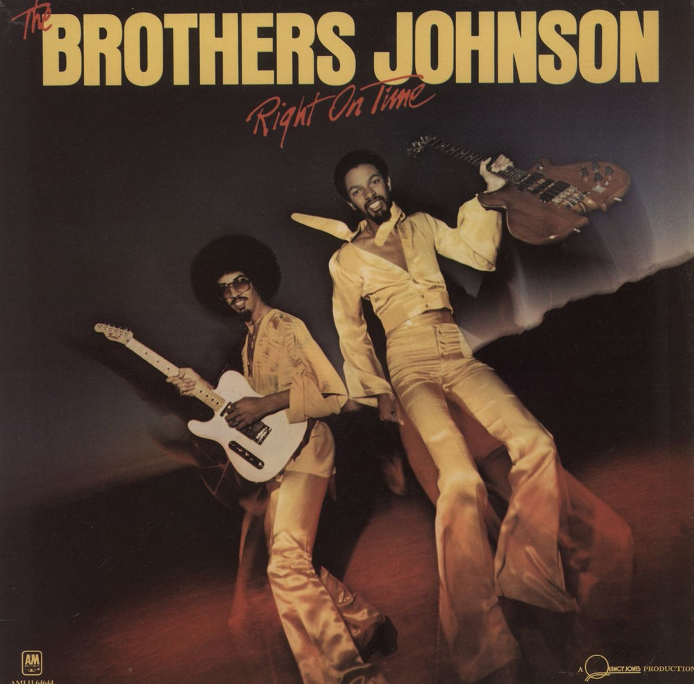 The Brothers Johnson Right On Time UK vinyl LP album (LP record) AMLH64644