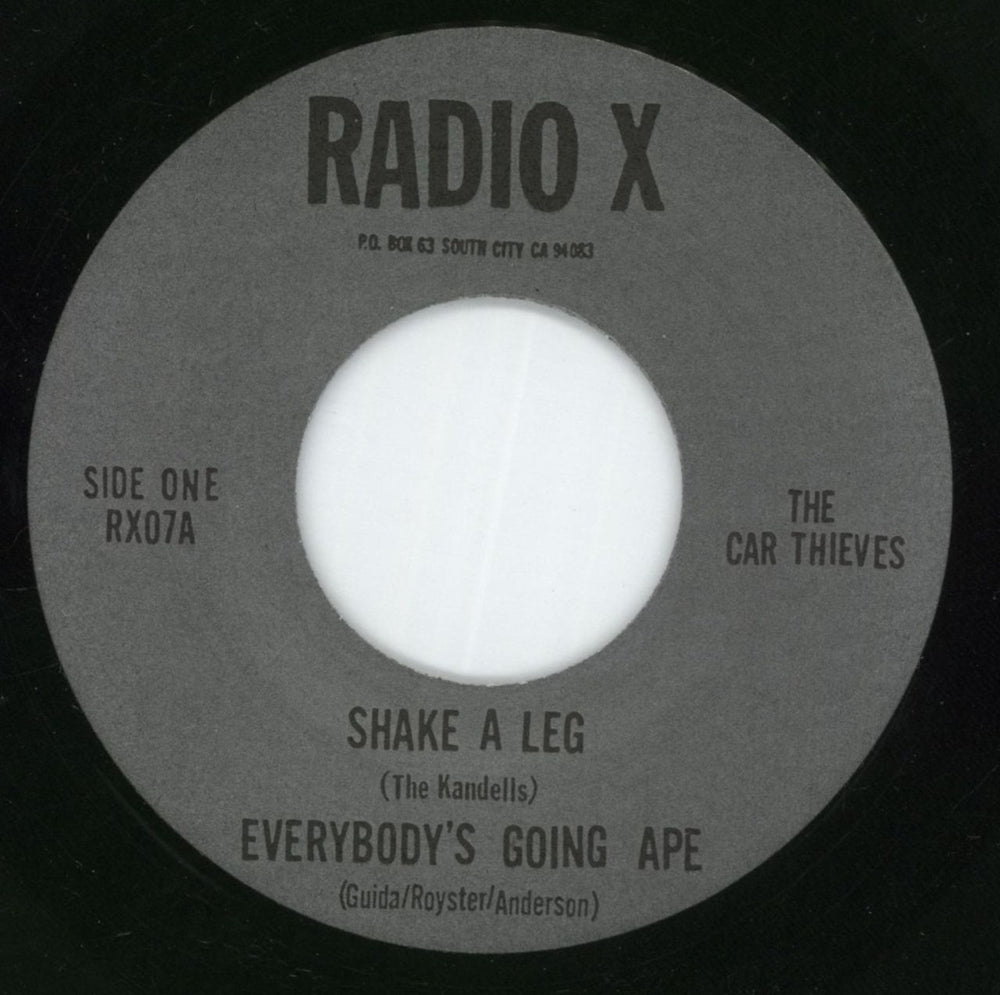 The Car Thieves Everybody's Going Ape ! US 7" vinyl single (7 inch record / 45) 9QF07EV870561