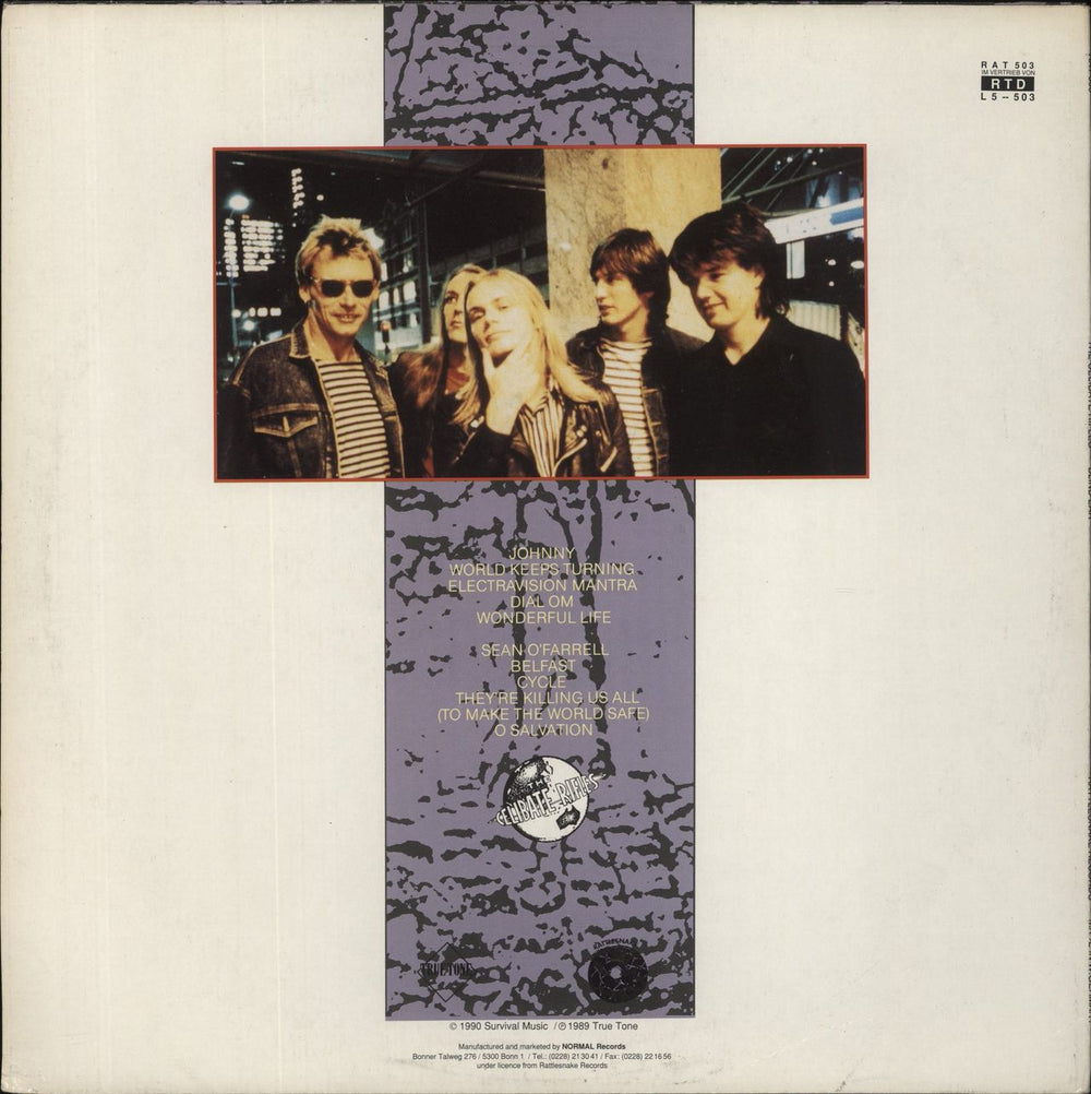 The Celibate Rifles Blind Ear UK vinyl LP album (LP record)