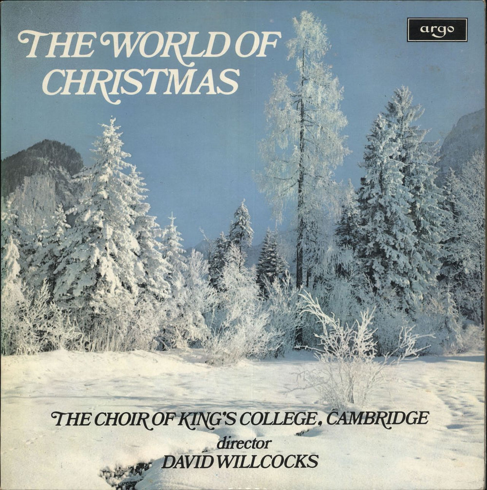 The Choir Of King's College, Cambridge The World Of Christmas UK vinyl LP album (LP record) SPA/A104