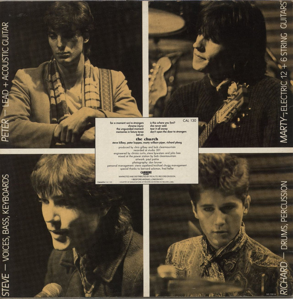 The Church The Church - 1st UK vinyl LP album (LP record)