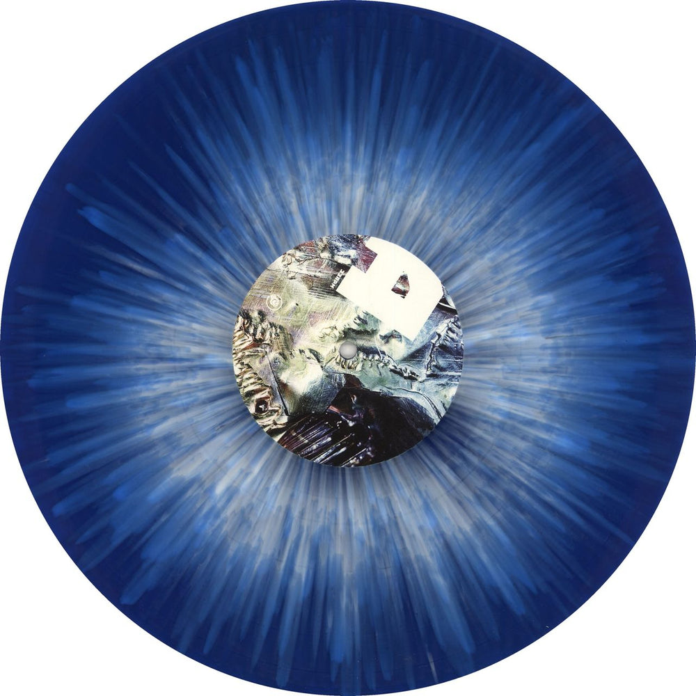 The Comet Is Coming Channel The Spirits - Hyperdrive Blue & White Splatter Vinyl + CD UK vinyl LP album (LP record) Y5ZLPCH709966