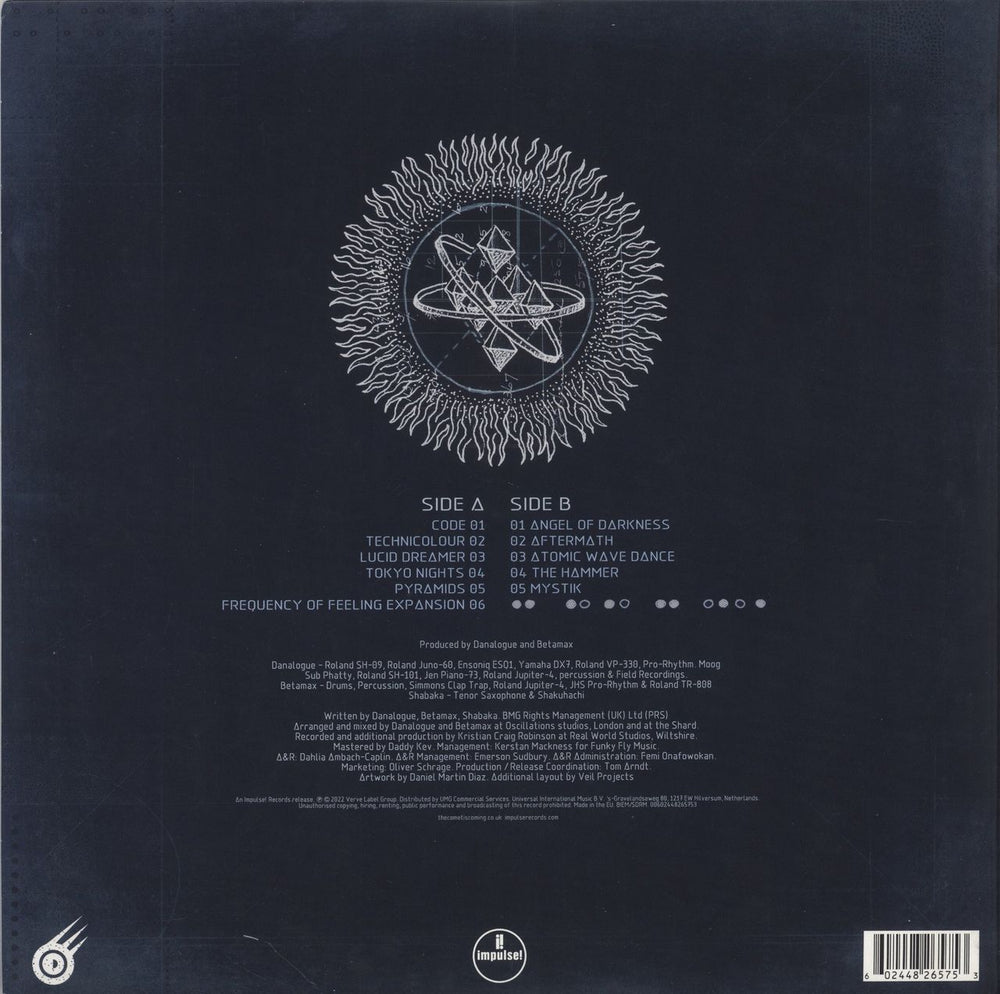 The Comet Is Coming Hyper-Dimensional Expansion Beam - Orange Vinyl UK vinyl LP album (LP record) 602448265753