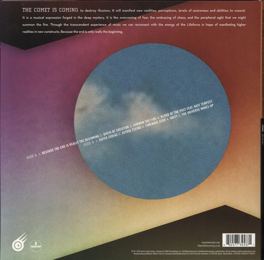 The Comet Is Coming Trust In The Lifeforce Of The Deep Mystery UK vinyl LP album (LP record) 602577345371