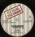 The Cramps Fever / Garbageman - Withdrawn Sleeve UK 7" vinyl single (7 inch record / 45) CRA07FE407119