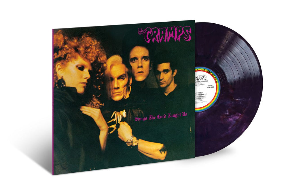 The Cramps Songs The Lord Taught Us - Black & Purple Marble Vinyl - Sealed UK vinyl LP album (LP record) CRALPSO850396