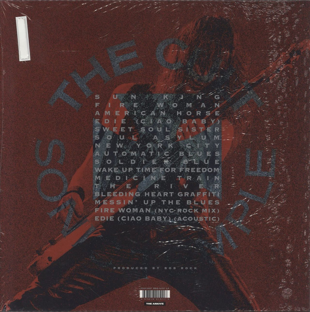 The Cult Sonic Temple - 30th Anniversary UK 2-LP vinyl record set (Double LP Album) 607618215118