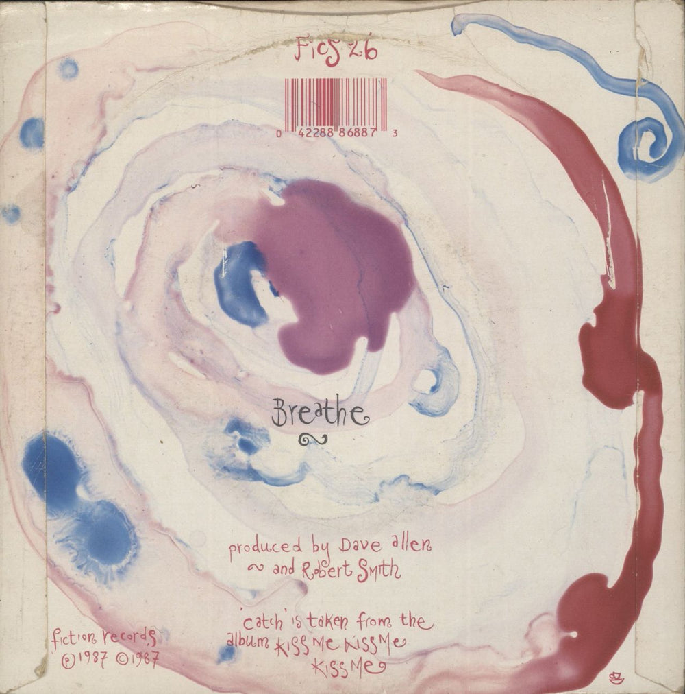 The Cure Catch - Paper labels - VG UK 7" vinyl single (7 inch record / 45) 042288868873