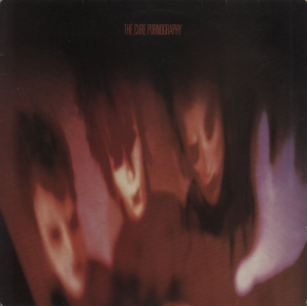 The Cure Pornography + Inner - VG UK vinyl LP album (LP record) FIXD7