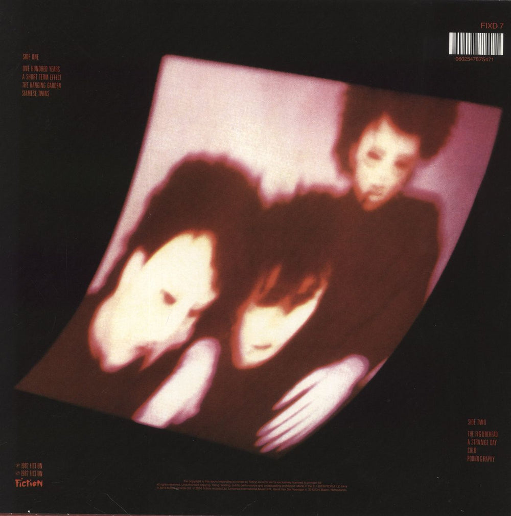 The Cure Pornography - Remastered 180 Gram UK vinyl LP album (LP record) 602547875471