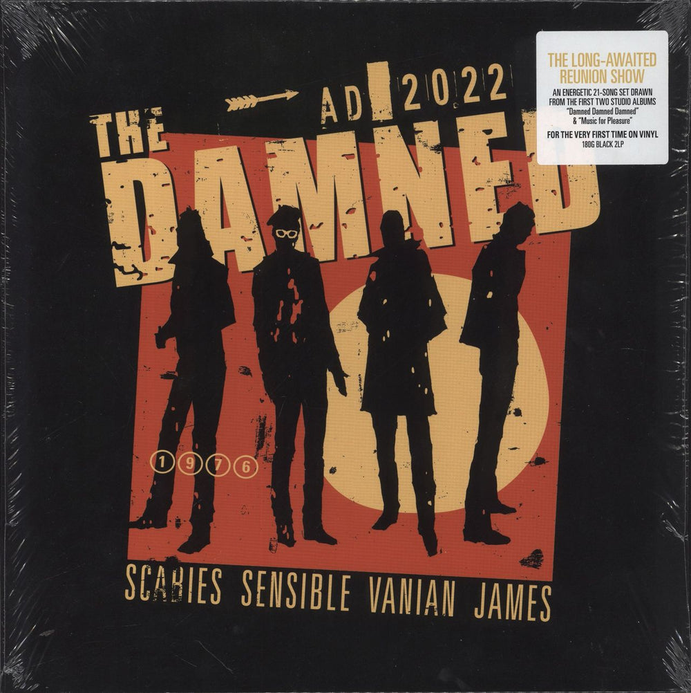 The Damned AD 2022 UK 2-LP vinyl record set (Double LP Album) 0219828EMU