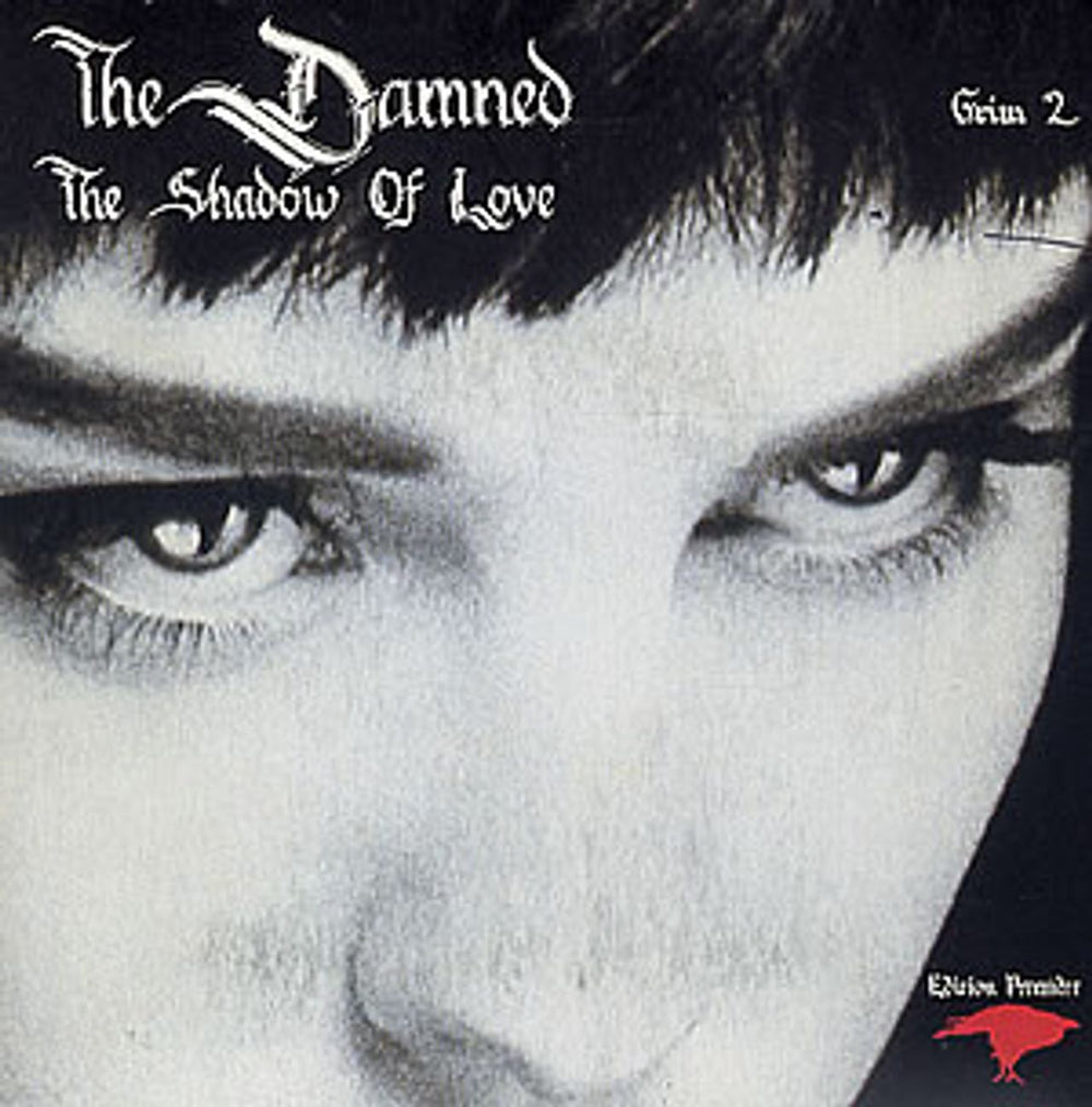 The Damned The Shadow Of Love - Gatefold UK 7" vinyl single (7 inch record / 45) GRIM2