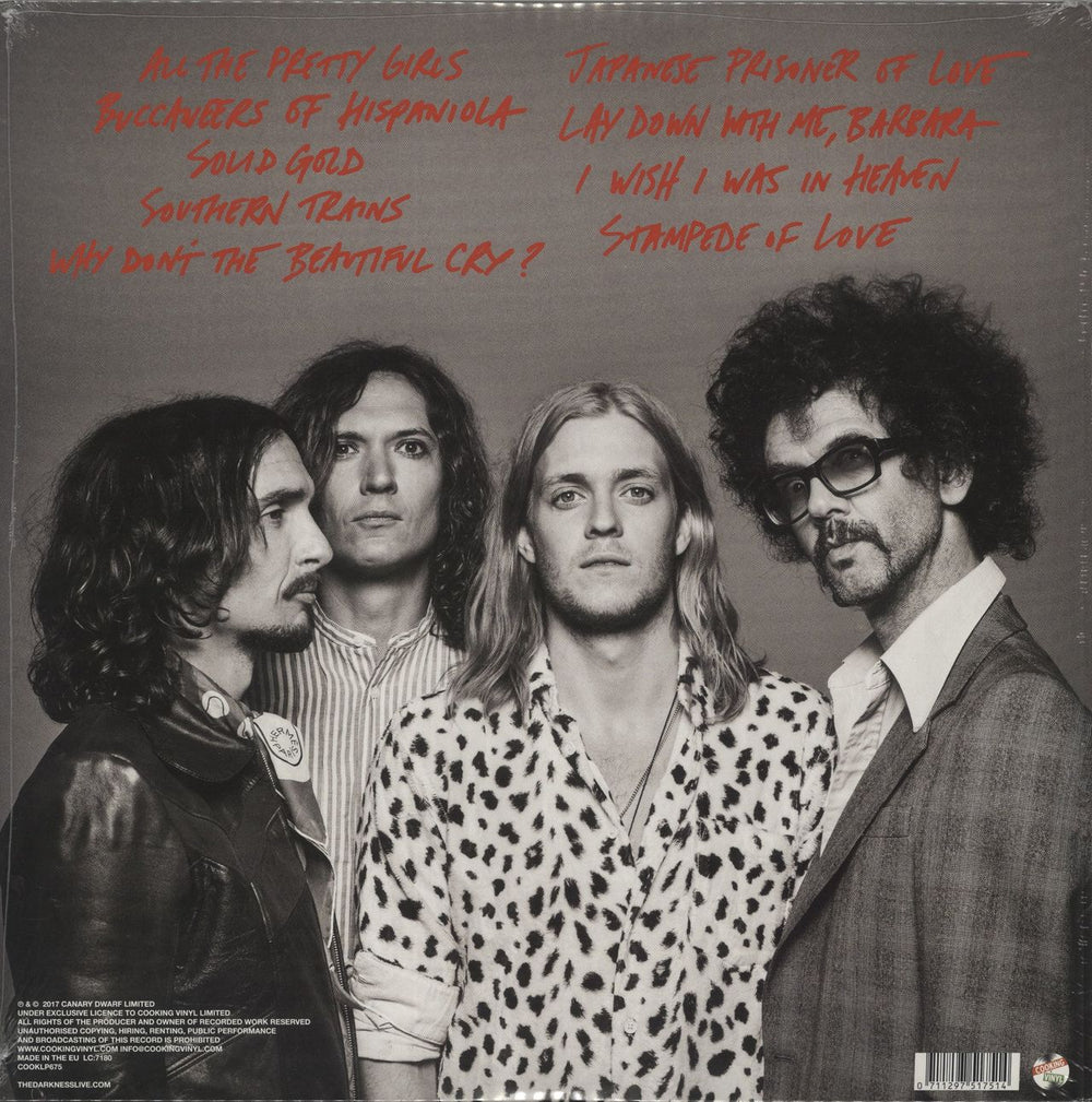 The Darkness Pinewood Smile - Sealed UK vinyl LP album (LP record) 711297517514
