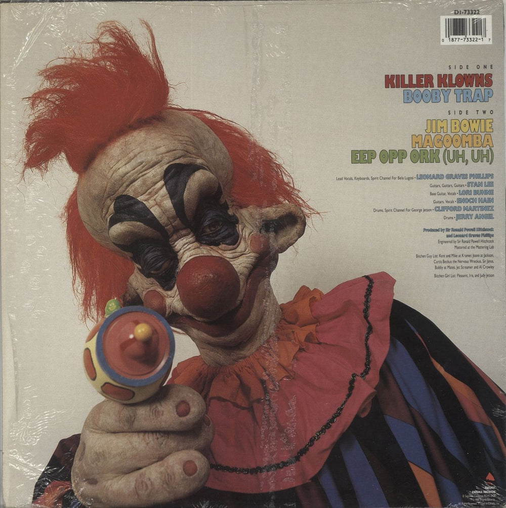 The Dickies Killer Klowns From Outer Space US 12" vinyl single (12 inch record / Maxi-single) 018777332217