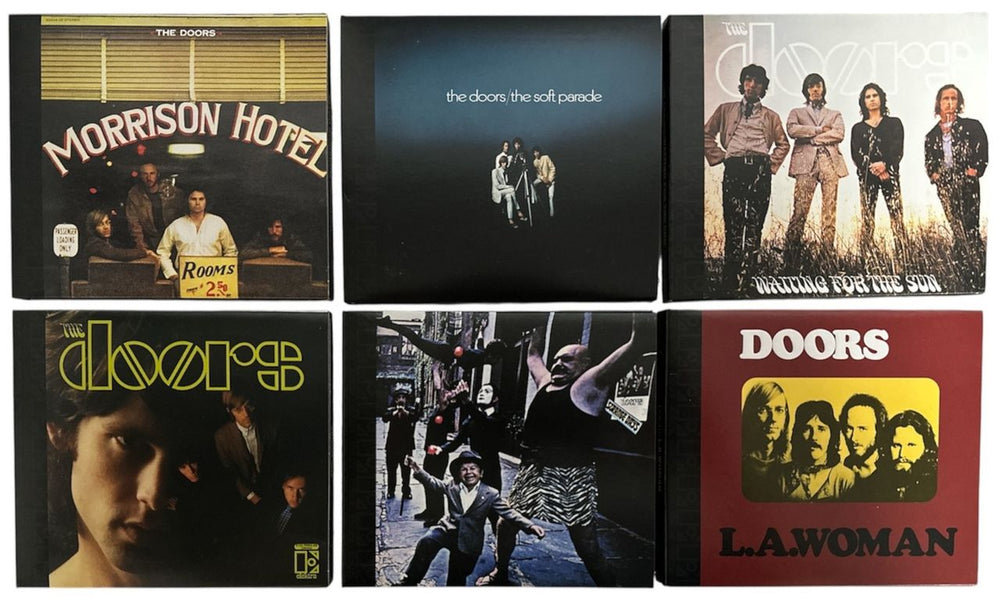 The Doors Perception - Box with Sticker UK CD Album Box Set DORDXPE395027