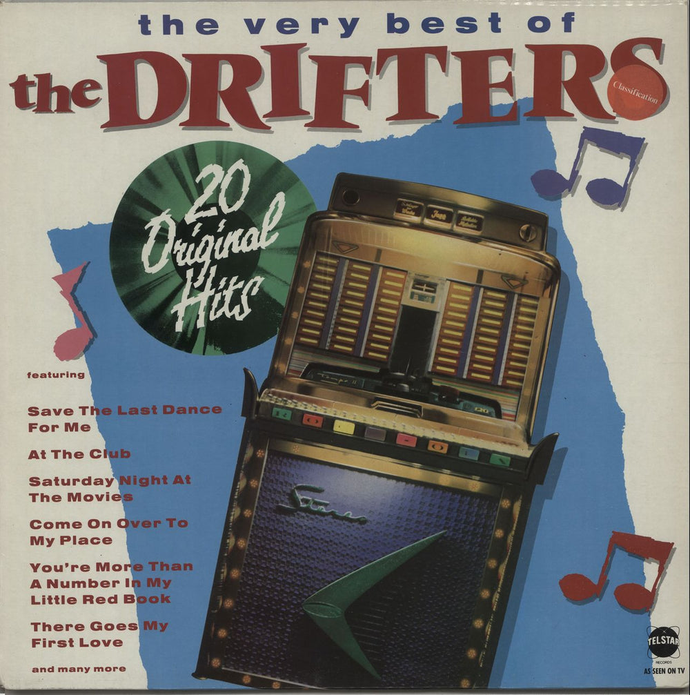 The Drifters The Very Best Of UK vinyl LP album (LP record) STAR2280